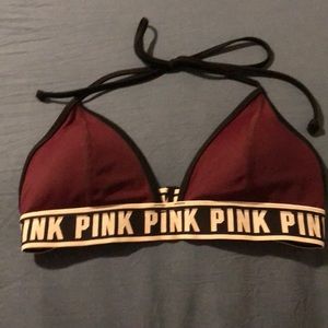 42.PINK bikini top